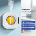 Wall Mounted Aromatherapy Diffuser with Night Light and Digital Display
