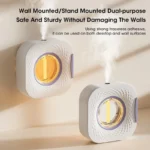 Wall Mounted Aromatherapy Diffuser with Night Light and Digital Display