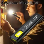 WUSHANG WS-D057 COB Work Light with clip and USB-C charging.