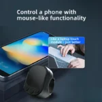 Wearable Bluetooth ring remote with touch screen for phone control