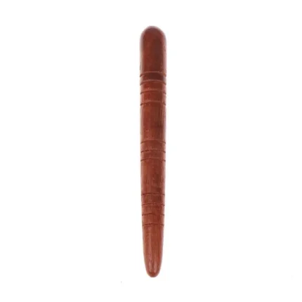 Wooden acupressure massage stick for reflexology and pressure point therapy