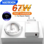 Xiaomi 67W Turbo Fast Charger with USB-C Cable